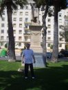 Cartagena przy pomniku Krzysztofa Kolumba