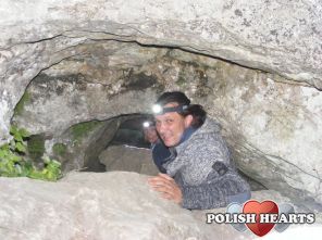 w jaskiniach